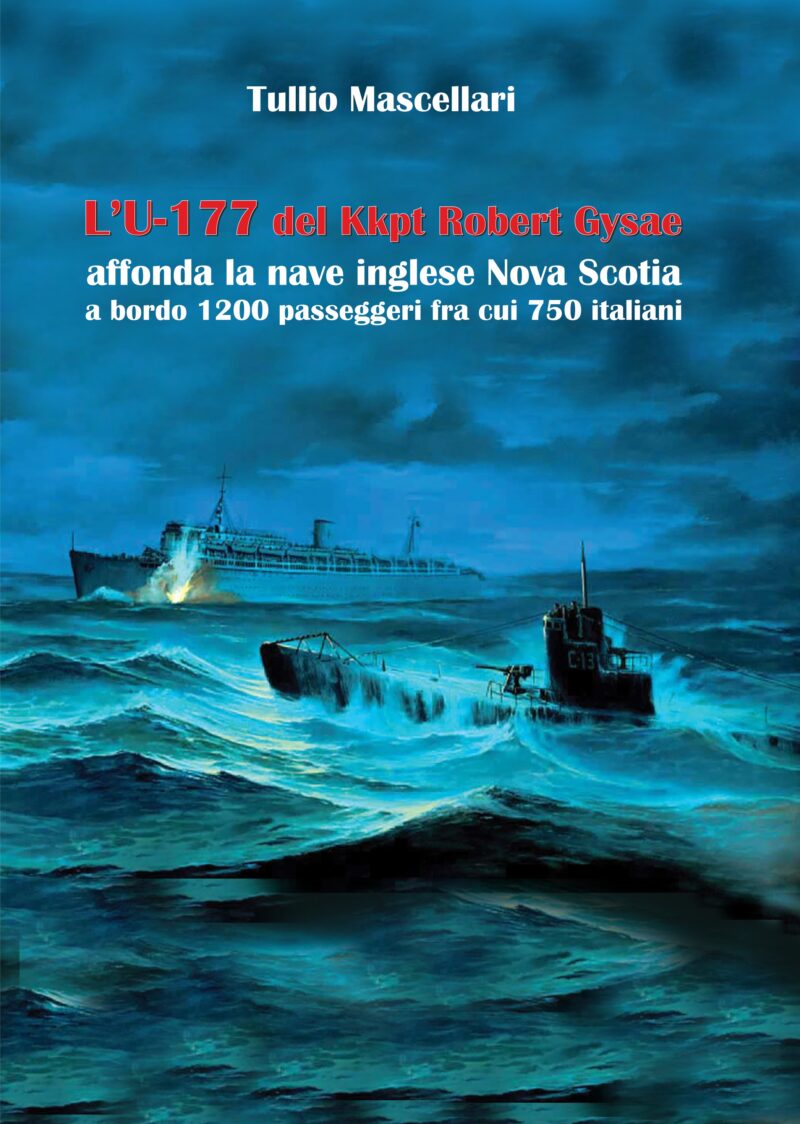 L’U-177 del Kkpt Robert Gysae affonda la nave inglese Nova Scotia